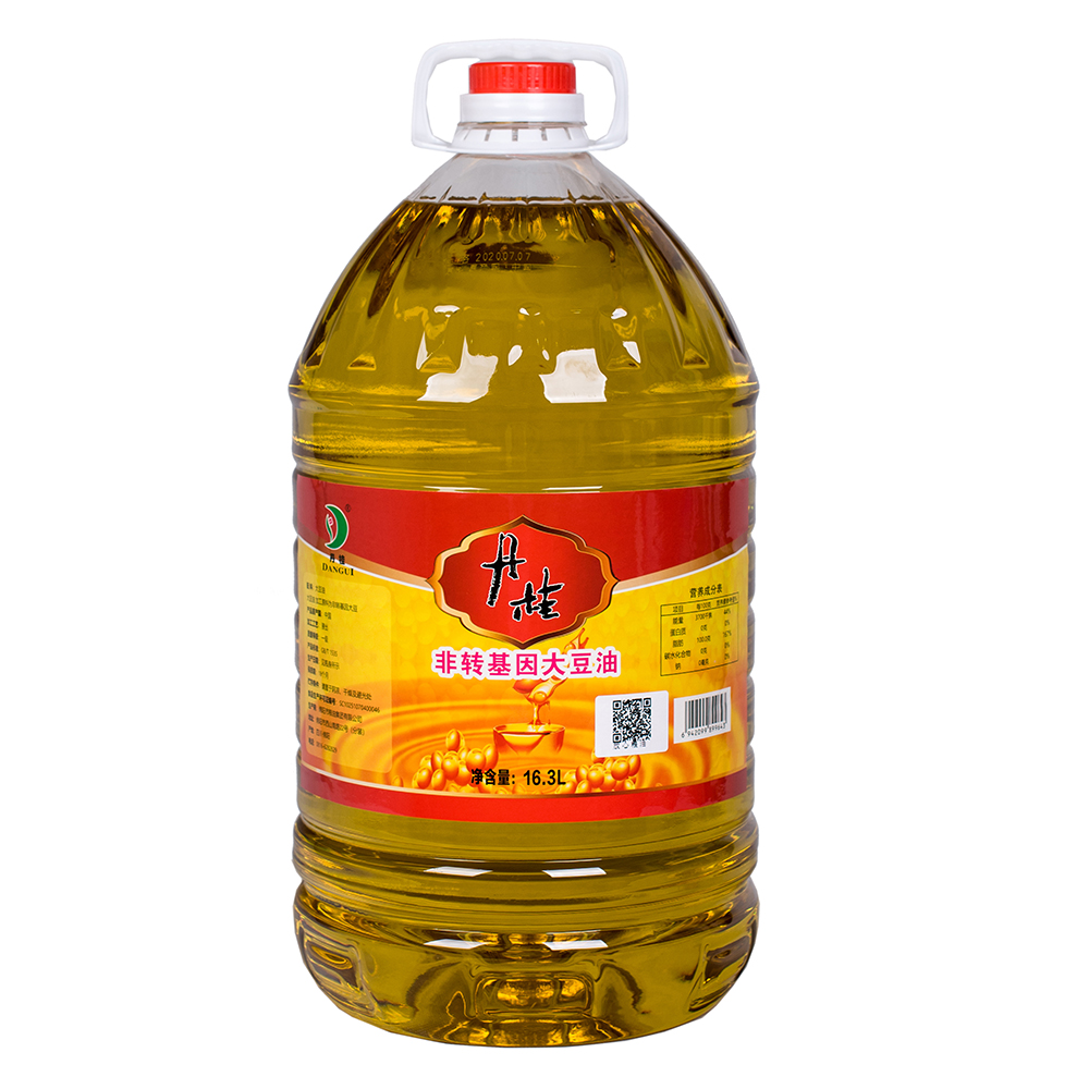 丹桂非轉(zhuǎn)基因一級大豆油16.3L 